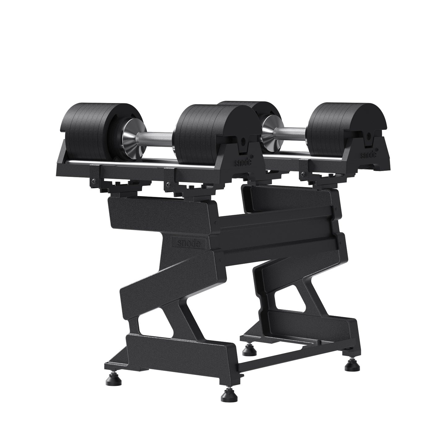 Snode 40KG Drop-proof Cast Iron Adjustable Dumbbells(One Pair)