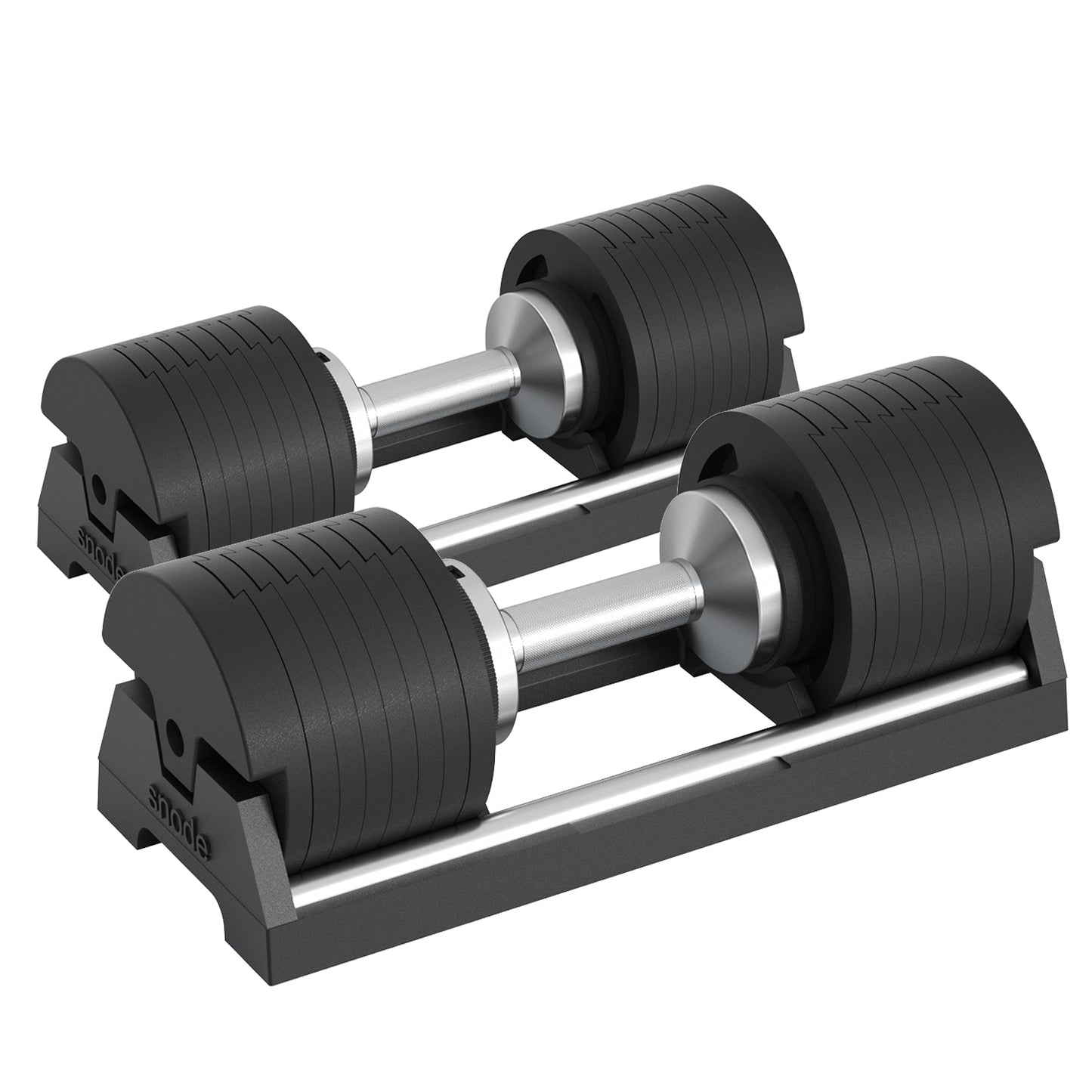 Snode 40KG Drop-proof Cast Iron Adjustable Dumbbells(One Pair)