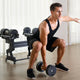 Adjustable dumbbell squat home training