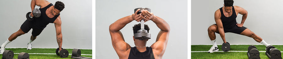 Snode Adjustable Dumbbell Progress Training Ways