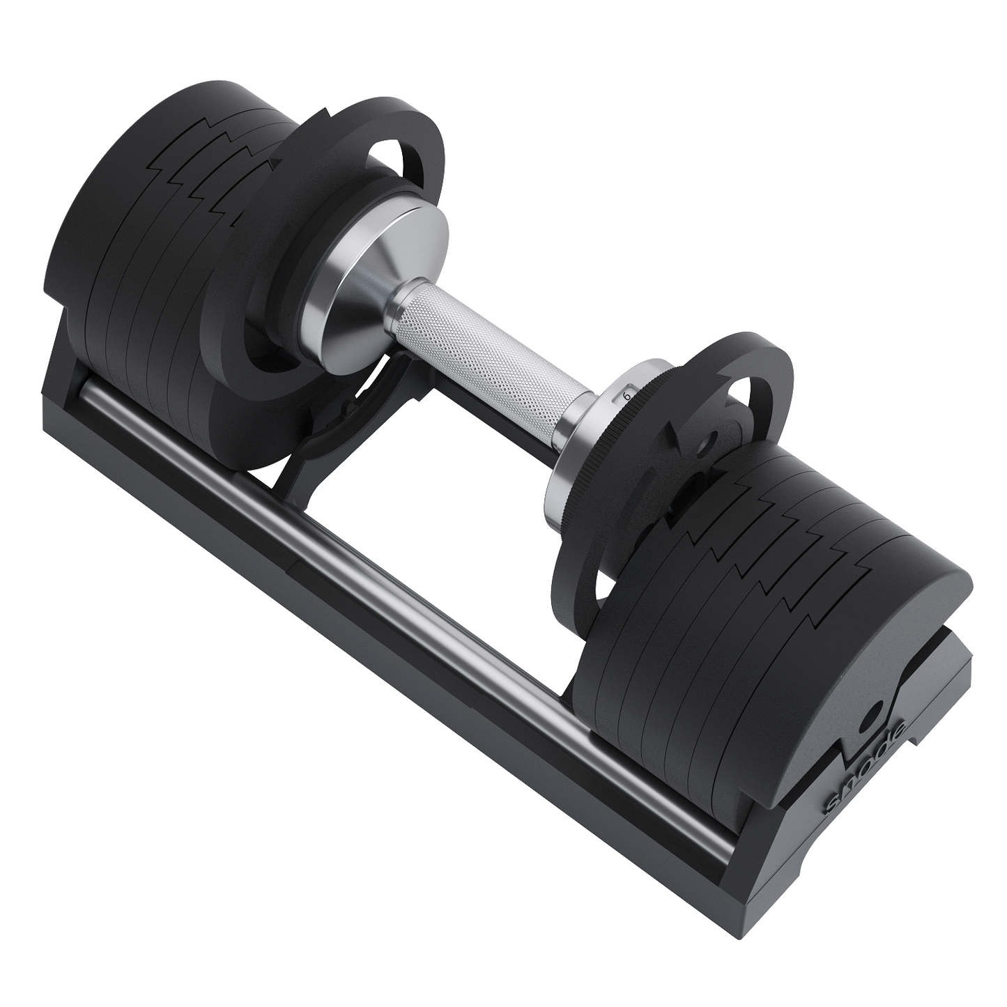 SNODE 40KG Haltère ajustable AD85 (Paire) avec support