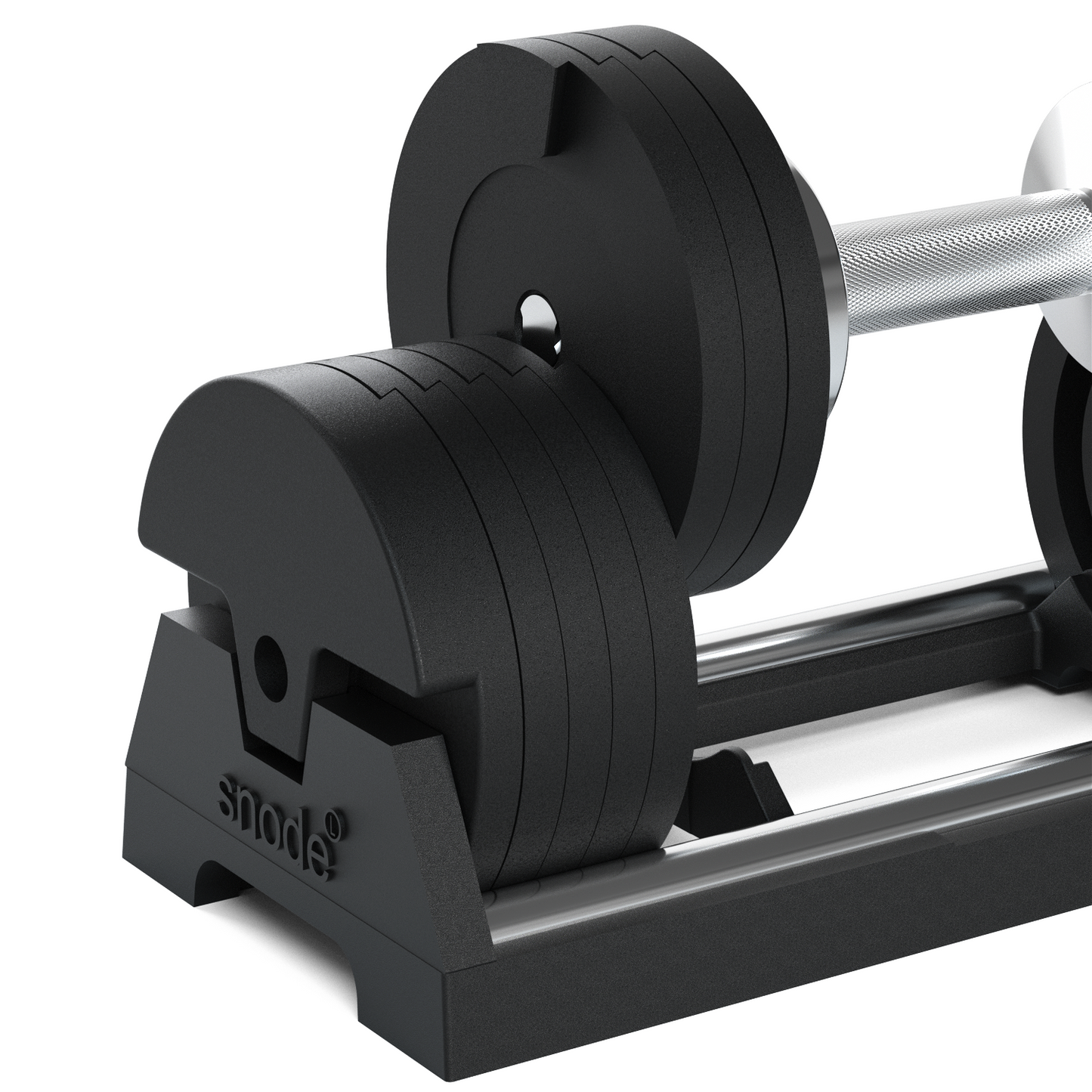 [Pre-sale]Snode 40KG Adjustable Dumbbell Set of 2, Drop-proof Cast Iron Dumbbells, Quick Adjustment (One Pair)