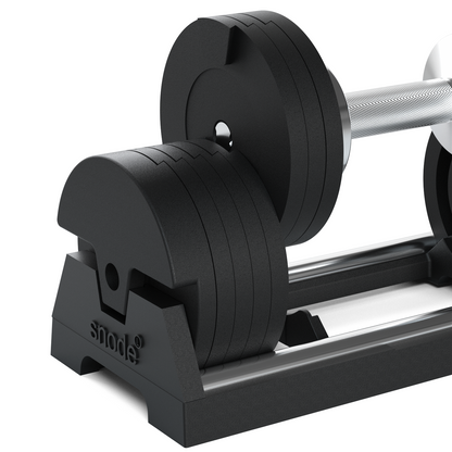 [Pre-sale]Snode 40KG Adjustable Dumbbell Set of 2, Drop-proof Cast Iron Dumbbells, Quick Adjustment (One Pair)