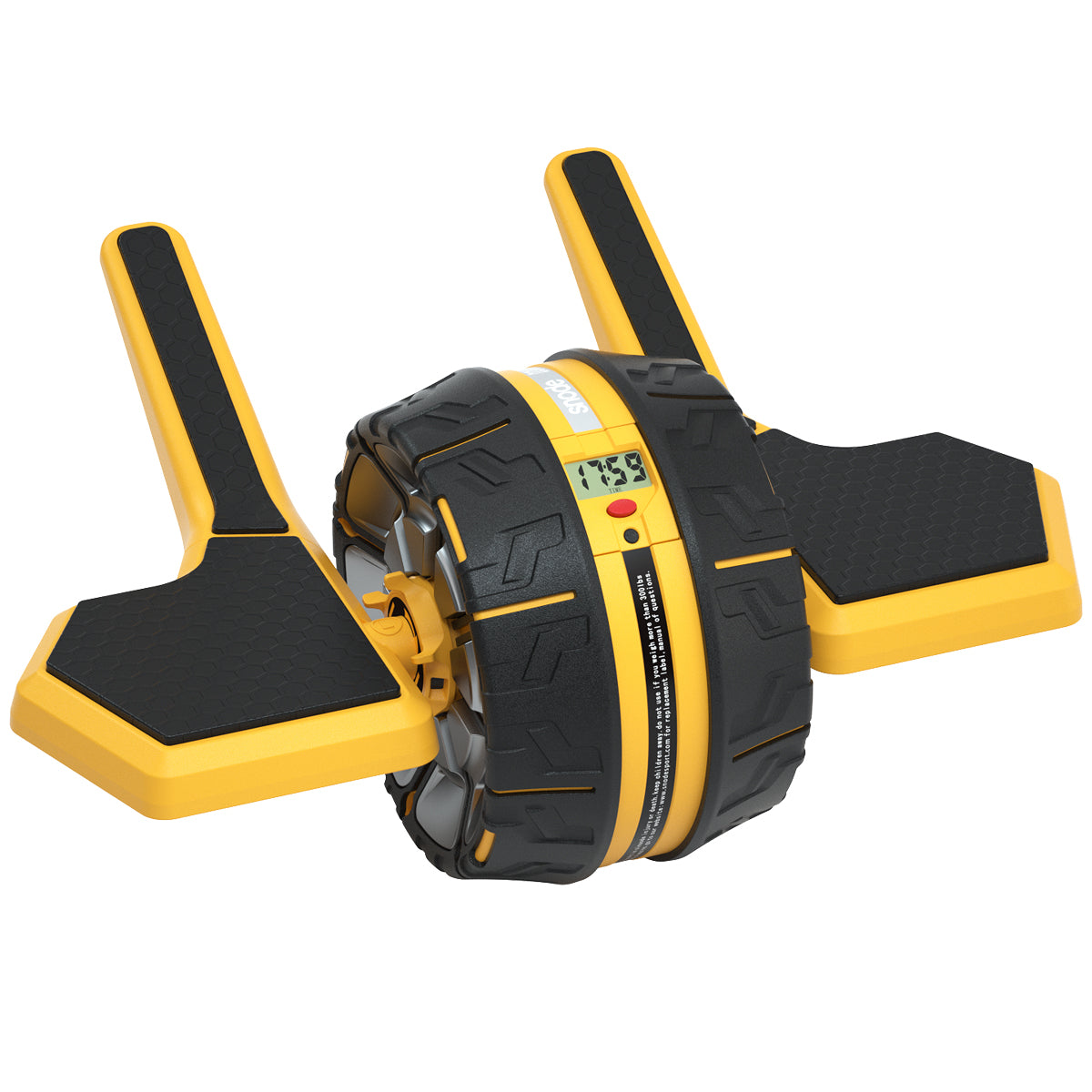 SNODE Rodillo Abdominal Rebound con Resistencia de 3 Niveles y Reposacodos Desmontables S520S
