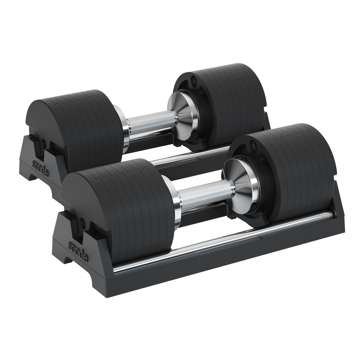 SNODE 6-40kg adjustable dumbbells, drop-proof and quick adjustment