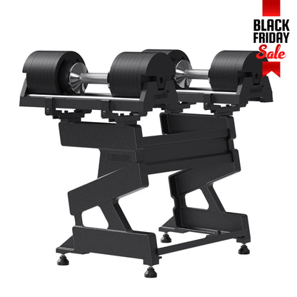 Snode 40KG Drop-proof Cast Iron Adjustable Dumbbells（One Pair）