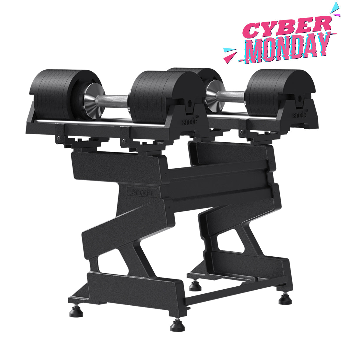 Snode 40KG Verstellbare Hanteln Set 2er Schlagfestigkeit Gusseisen Hanteln Schnellverstellung (Ein Paar)