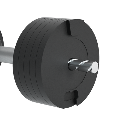 SNODE 40KG Haltère ajustable AD85 (Paire) avec support